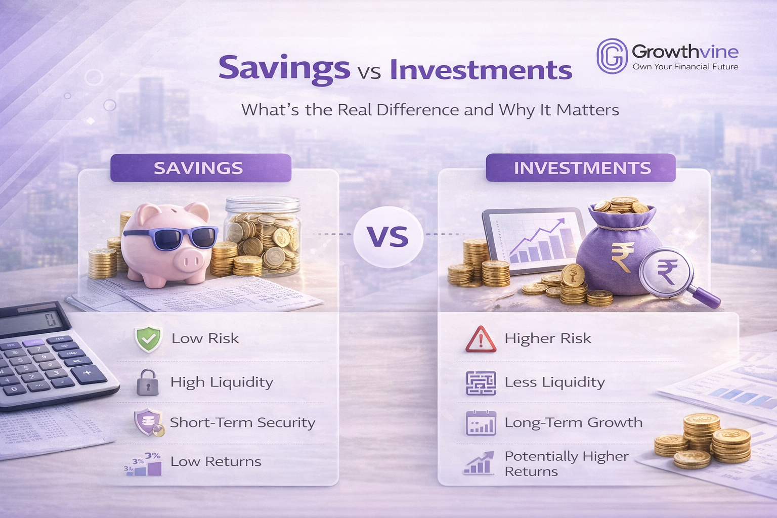 Savings vs Investments
