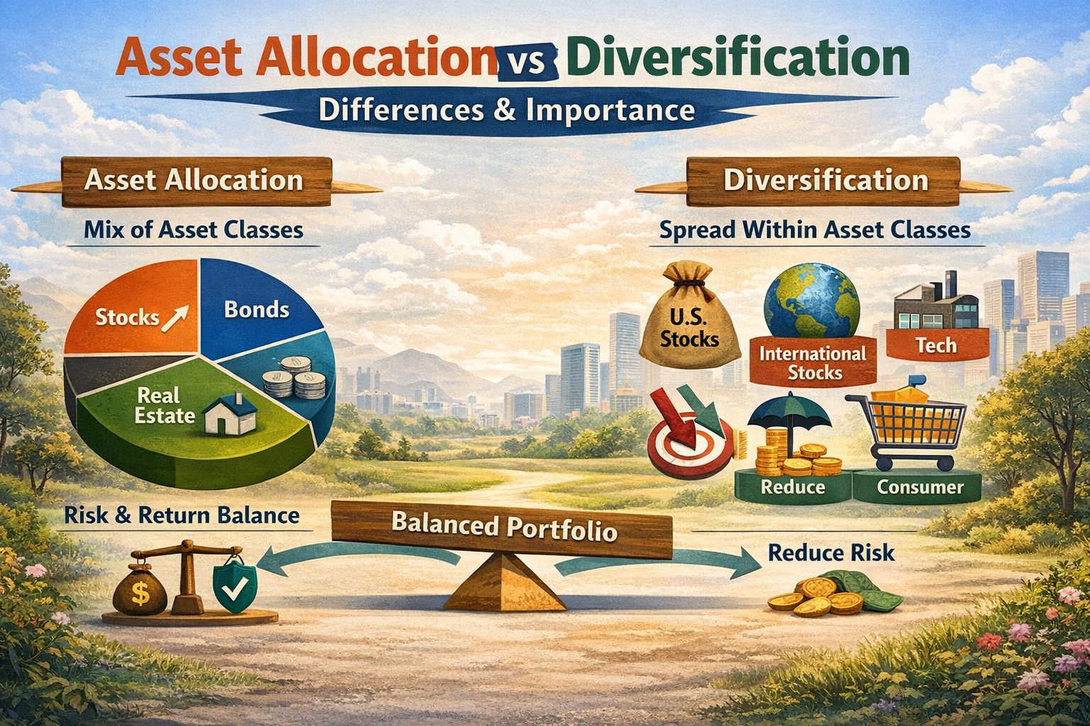 Asset Allocation vs Diversification