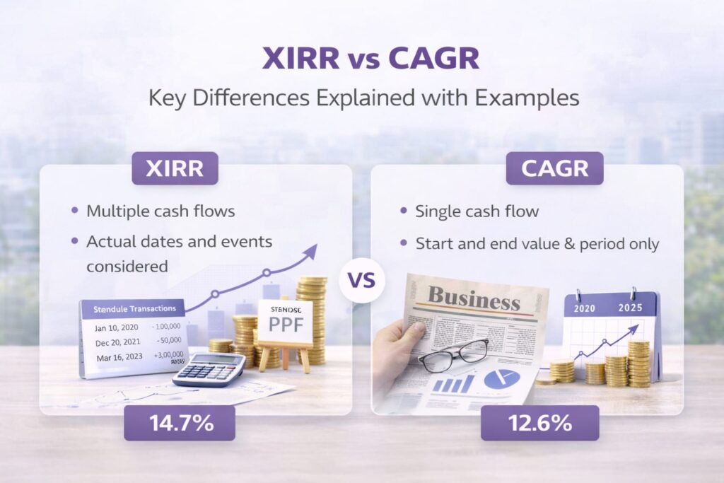 XIRR vs CAGR