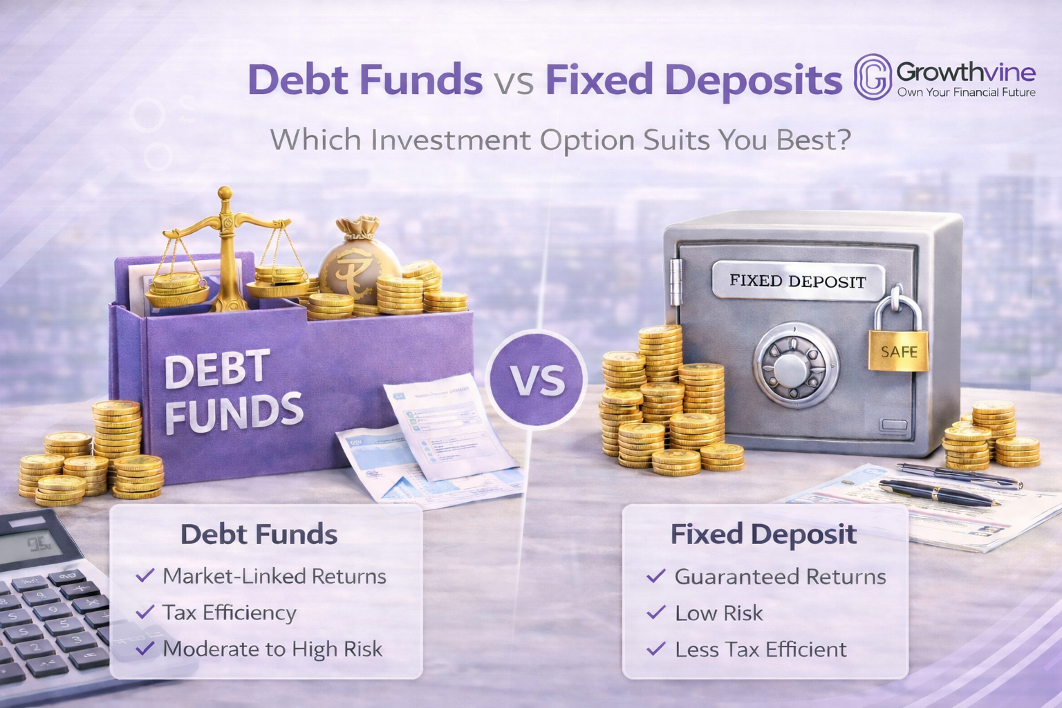 Debt Funds vs Fixed Deposits